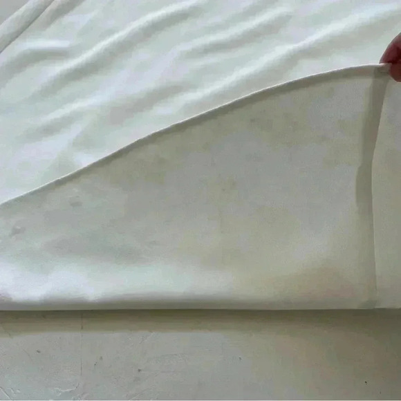 BHLDN V-Neck Maxi Dress White Bridesmaid Wedding Size 4 - Picture 12 of 15